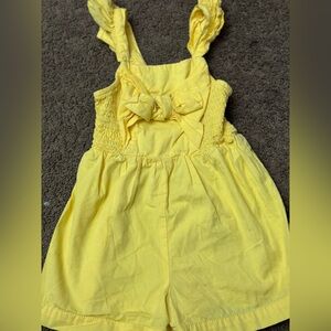 Habitual girls romper yellow